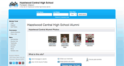 Desktop Screenshot of hazelwoodcentralhighschool.org